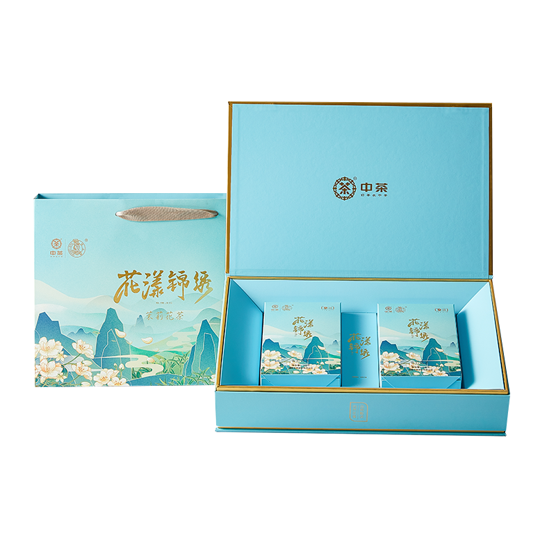 中粮中茶花漾锦绣·茉莉花茶礼盒200g
