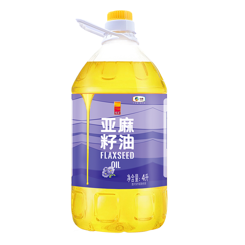 悦润亚麻籽油5L